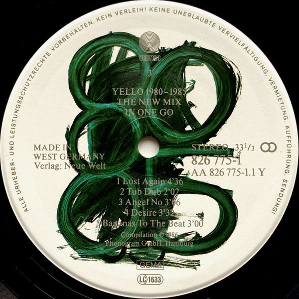 Yello -1980 - 1985 The New Mix In One Go