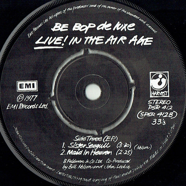 Be Bop Deluxe - Live! In The Air Age