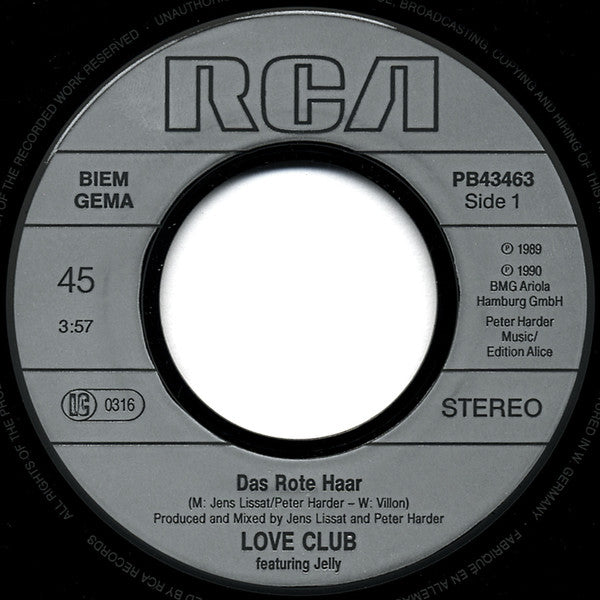 Love Club (2) Featuring Jelly (6) -Das Rote Haar