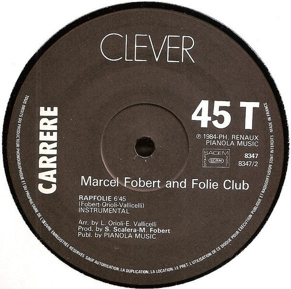Marcel Fobert & Folie Club -Rapfolie