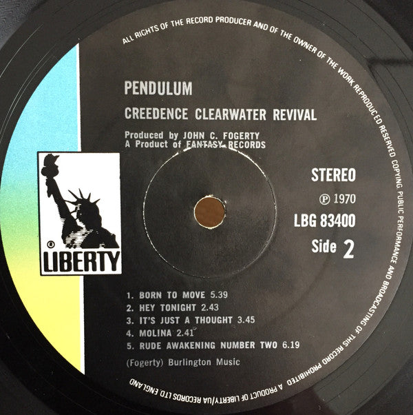 Creedence Clearwater Revival -Pendulum
