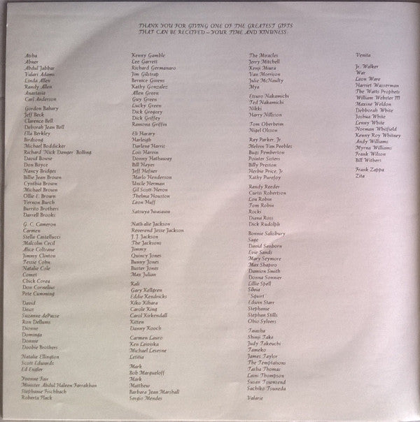 Stevie Wonder - Songs In The Key Of Life