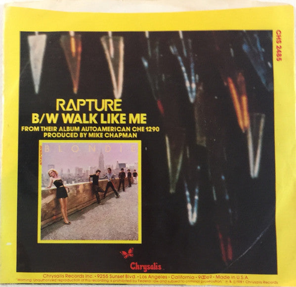 Blondie -Rapture