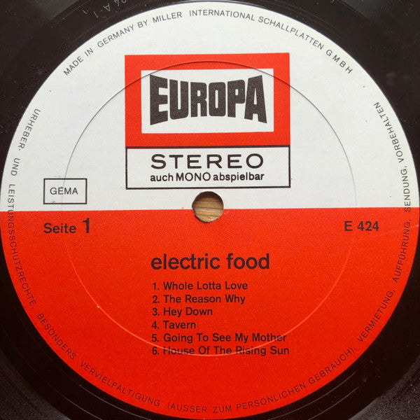 Electric Food -Electric Food