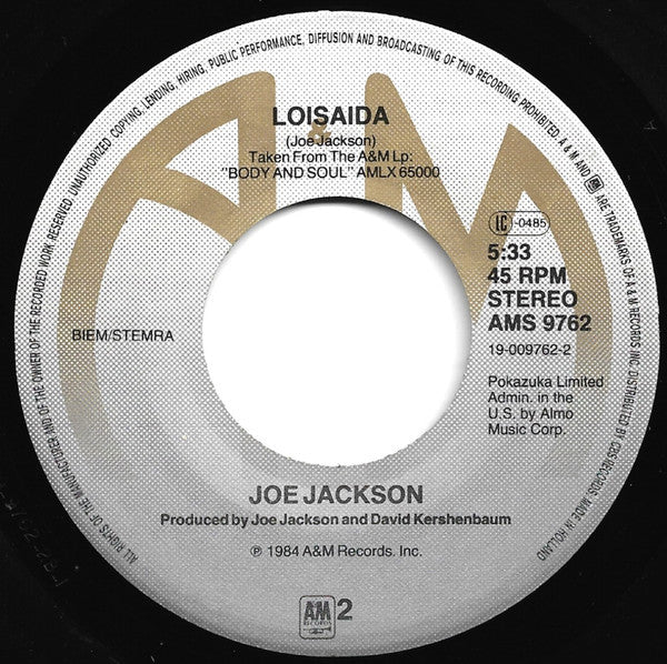 Joe Jackson -Happy Ending