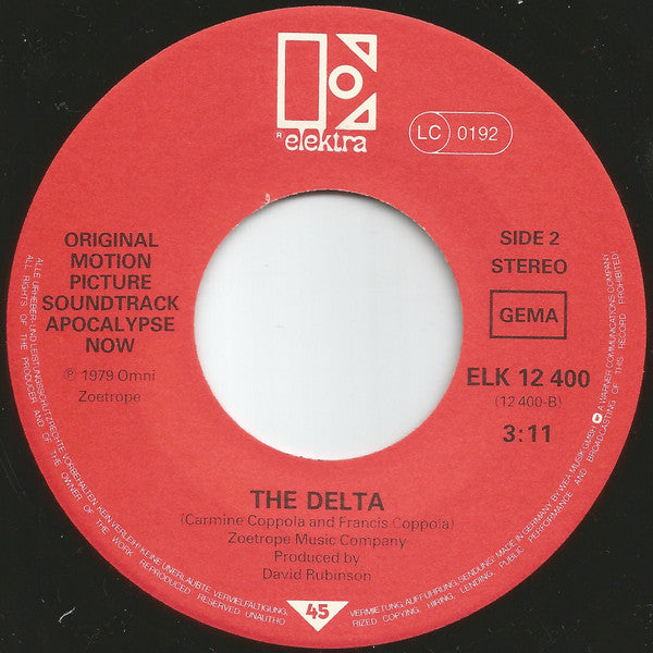 The Doors / Carmine Coppola And Francis Coppola* -The End / Delta