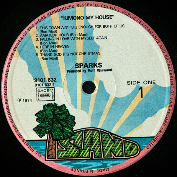 Sparks -Kimono My House