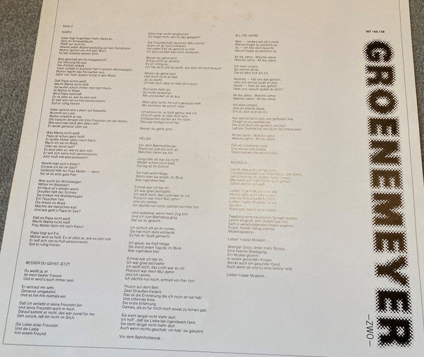 Groenemeyer* -Zwo