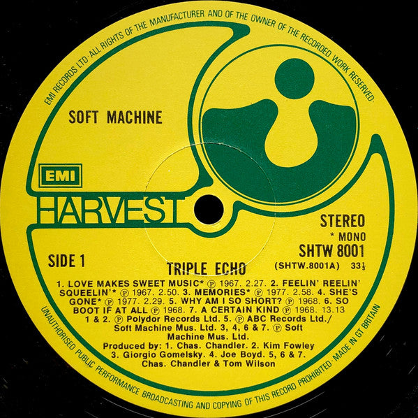Soft Machine -Triple Echo