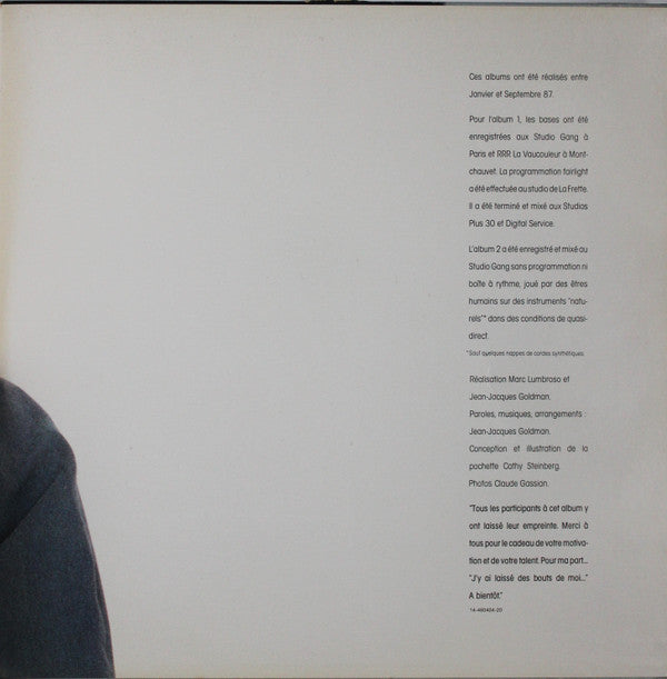 Jean-Jacques Goldman - Entre Gris Clair Et Gris Foncé