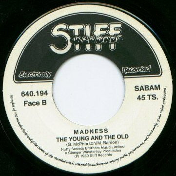 Madness -Night Boat To Cairo