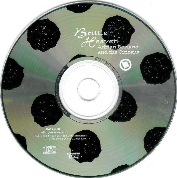 Adrian Borland And The Citizens* -Brittle Heaven