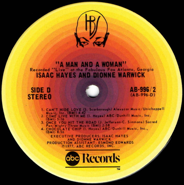 Isaac Hayes & Dionne Warwick -A Man And A Woman