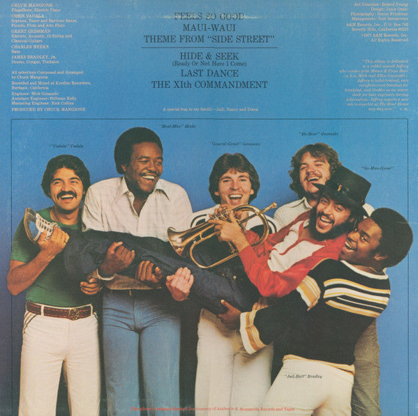 Chuck Mangione - Feels So Good