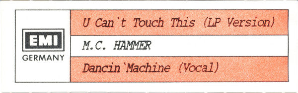 MC Hammer -U Can't Touch This