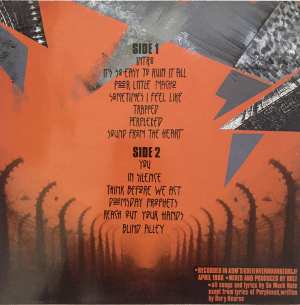 So Much Hate -Blind Alley