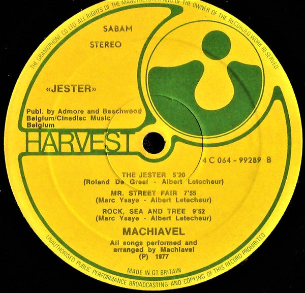 Machiavel -Jester
