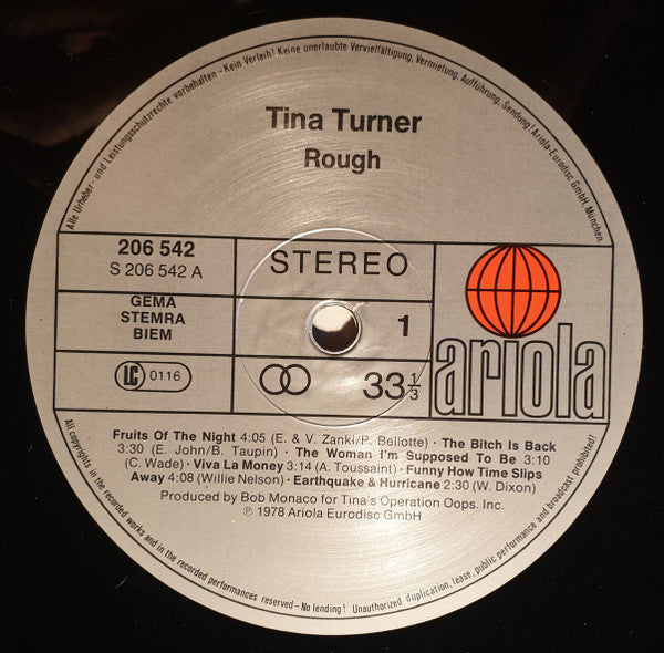 Tina Turner -Rough