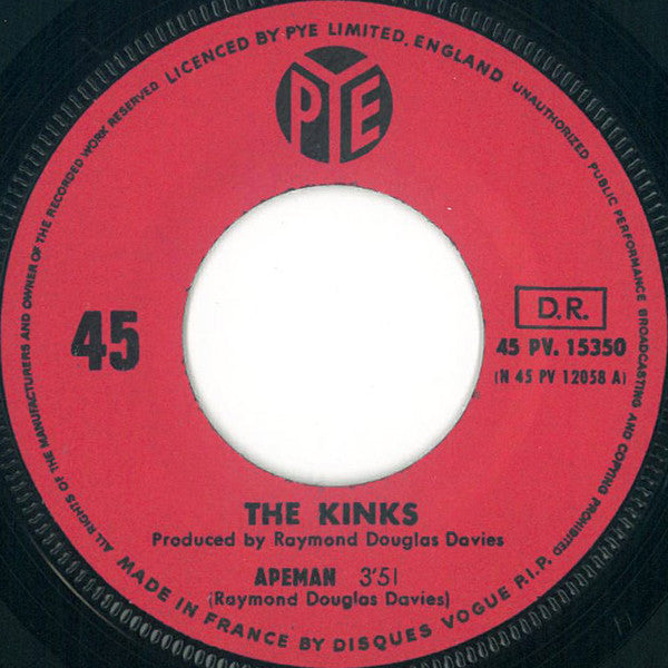 The Kinks - Apeman / Rats