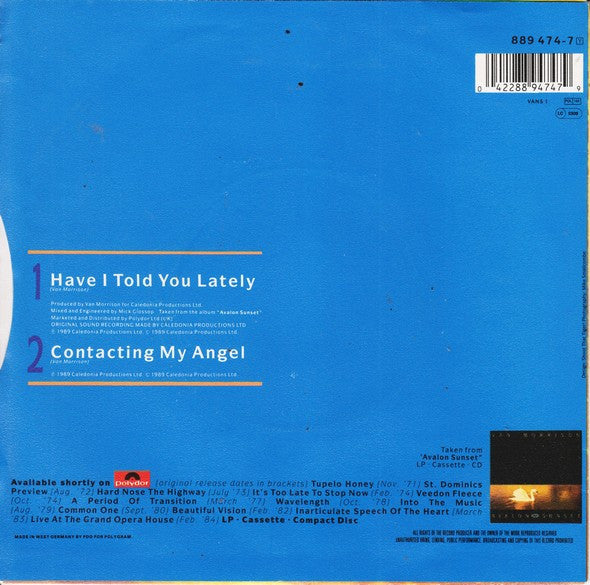 Van Morrison - Have I Told You Lately