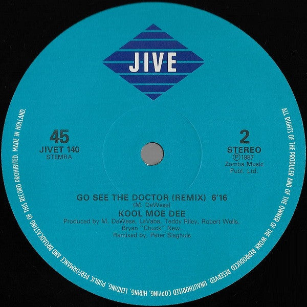 Kool Moe Dee -Rock Steady / Do You Know What Time It Is?