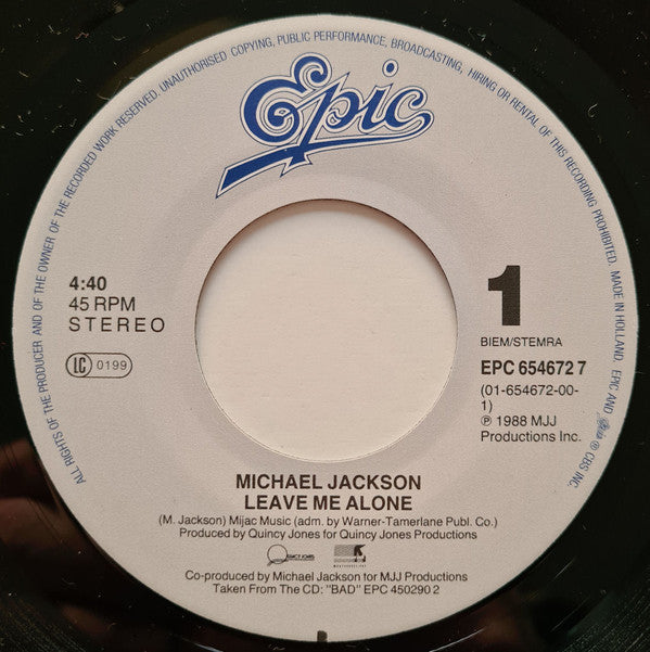Michael Jackson -Leave Me Alone