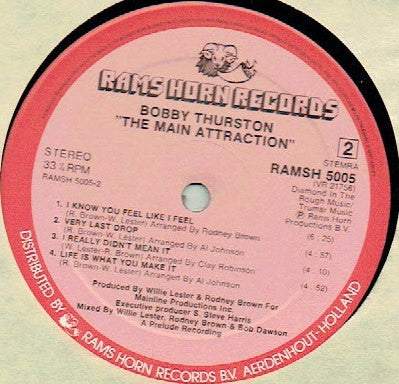 Bobby Thurston -The Main Attraction