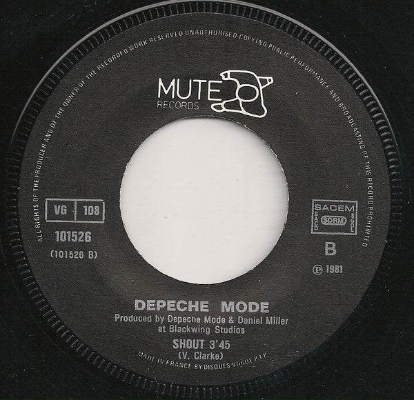 Depeche Mode -New Life / Shout!