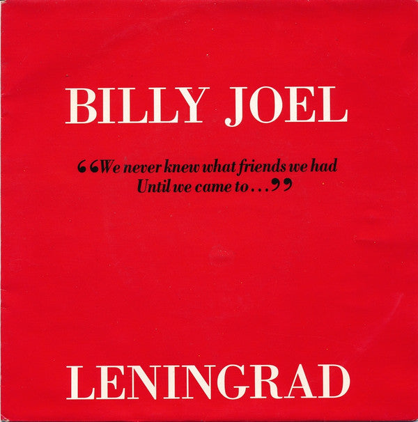 Billy Joel -Leningrad
