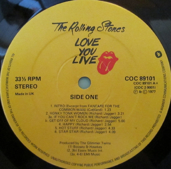 The Rolling Stones -Love You Live