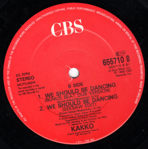 Kakko -We Should Be Dancing