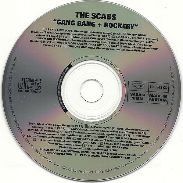 The Scabs -Gangbang + Rockery (A Compilation Of The Early Works)