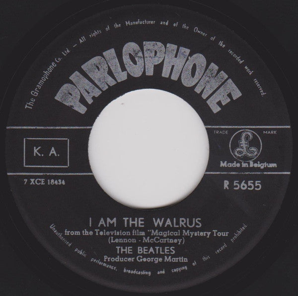 The Beatles -Hello, Goodbye / I Am The Walrus
