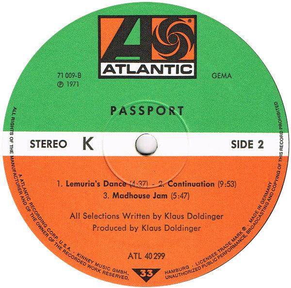 Passport (2) -Passport