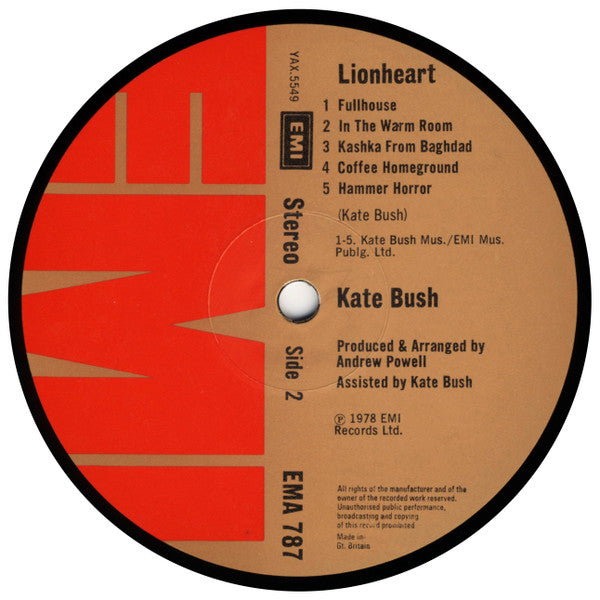 Kate Bush -Lionheart