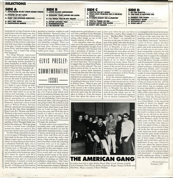 Elvis Presley - The Memphis Record