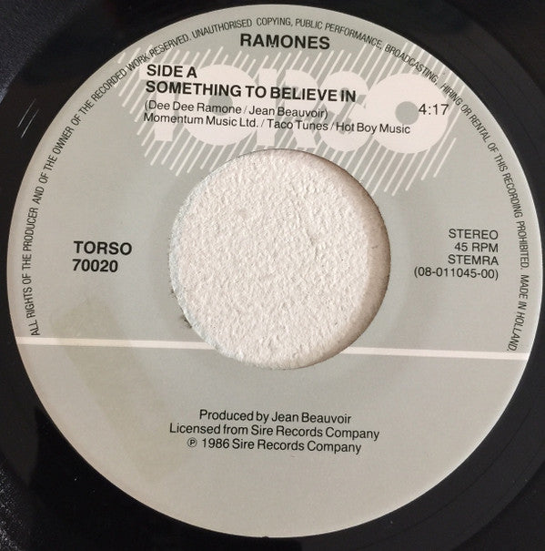 Ramones -Something To Believe In