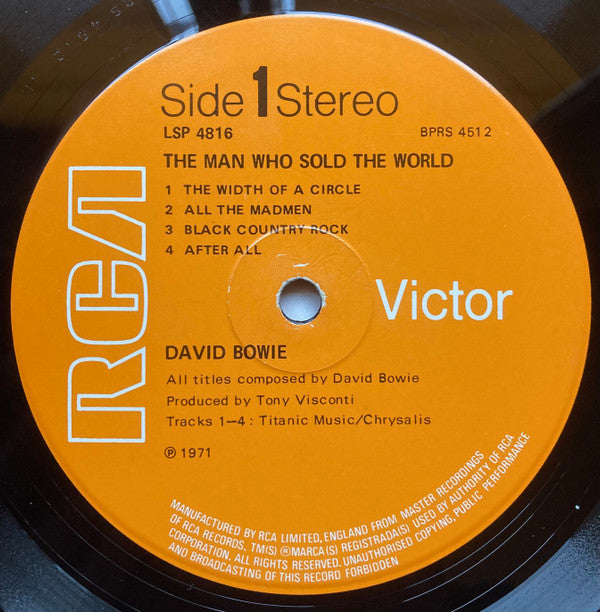 David Bowie -The Man Who Sold The World