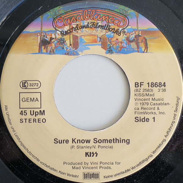 Kiss -Sure Know Something