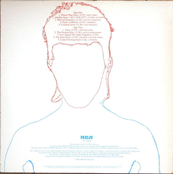 David Bowie -Aladdin Sane