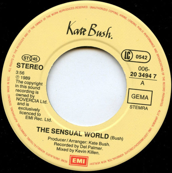 Kate Bush -The Sensual World
