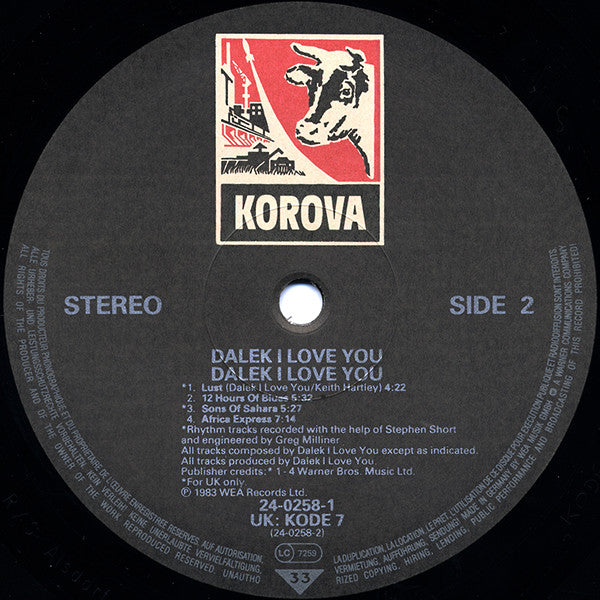 Dalek I Love You* -Dalek I Love You