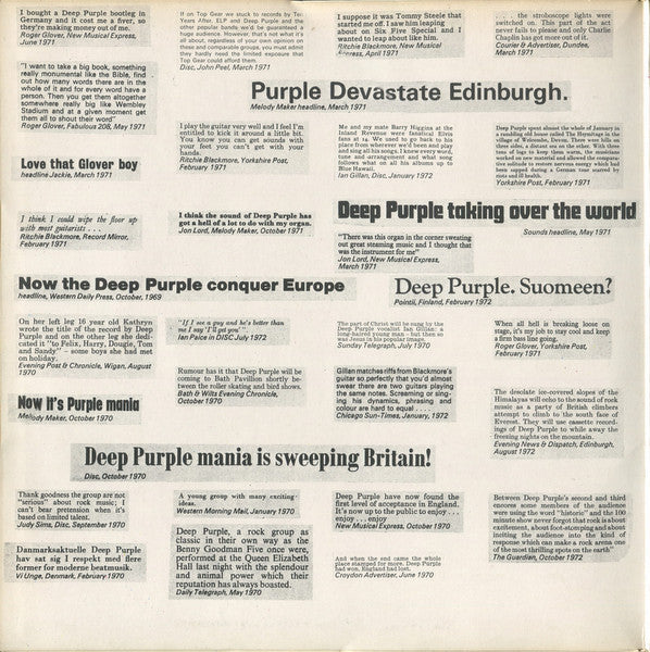 Deep Purple -Who Do We Think We Are