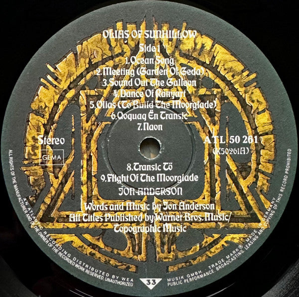 Jon Anderson -Olias Of Sunhillow