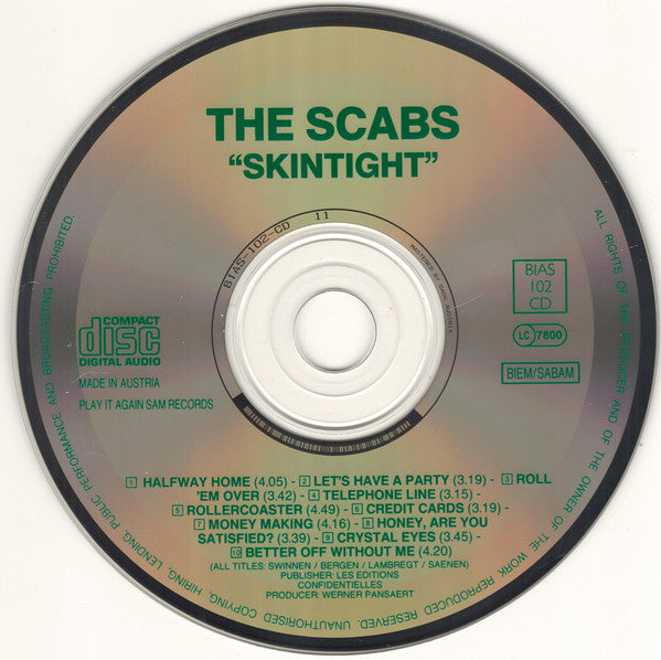 The Scabs -Skintight