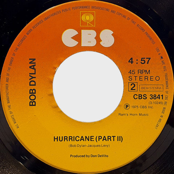 Bob Dylan -Hurricane
