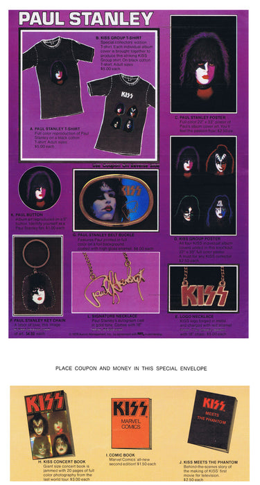 Kiss, Paul Stanley -Paul Stanley
