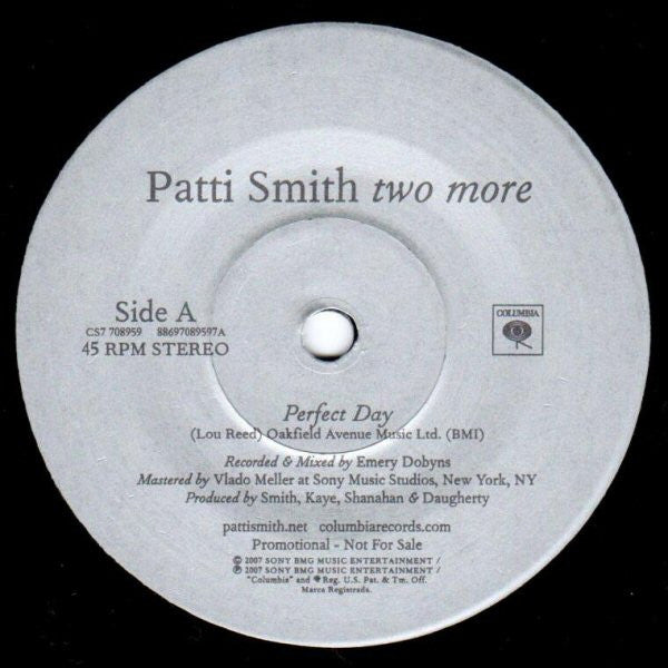 Patti Smith -Two More