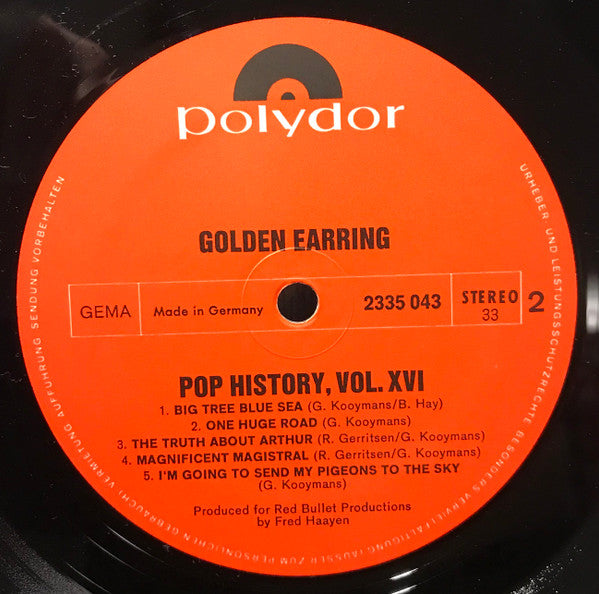 Golden Earring -Pop History Vol. 16