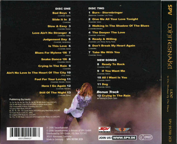 Whitesnake -Live In The Shadow Of The Blues